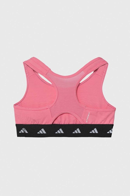 Девочка Детский спортивный бюстгальтер adidas IB4151 розовый