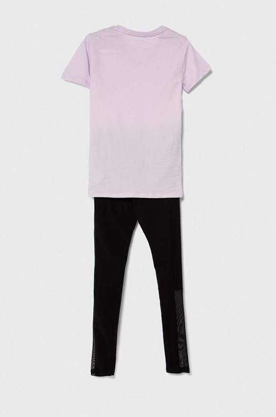 Детска памучна пижама Calvin Klein Underwear G80G800630.9BYX виолетов AW23