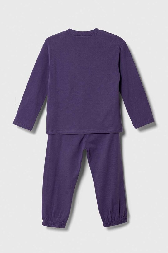 Παιδική πιτζάμα United Colors of Benetton 37YW0P04Y.G.G.SEASONAL μωβ AW23