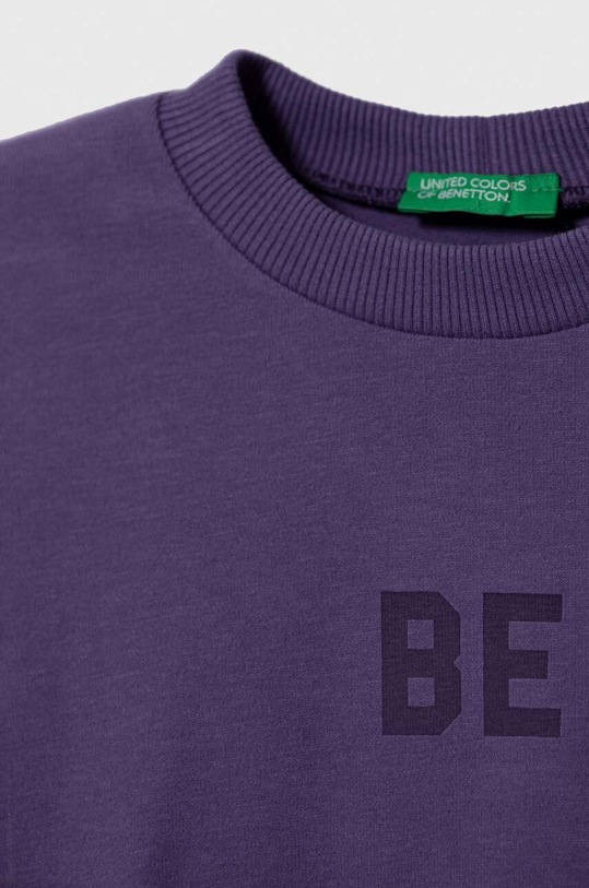 Παιδική πιτζάμα United Colors of Benetton μωβ 37YW0P04Y.G.G.SEASONAL