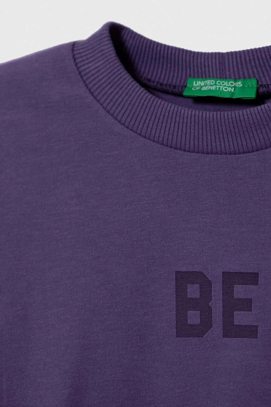 Дитяча піжама United Colors of Benetton фіолетовий 37YW0P04Y.G.G.SEASONAL