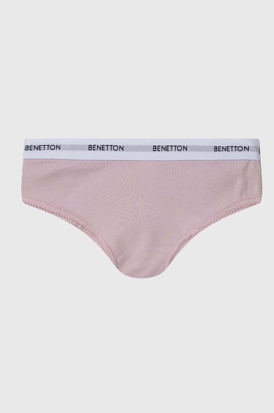 Παιδικά εσώρουχα United Colors of Benetton Planet friendly ροζ 3OP80S01F.G.SEASONAL