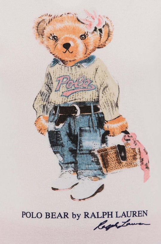 Dziewczynka Polo Ralph Lauren piżama dziecięca 4P0100 biały