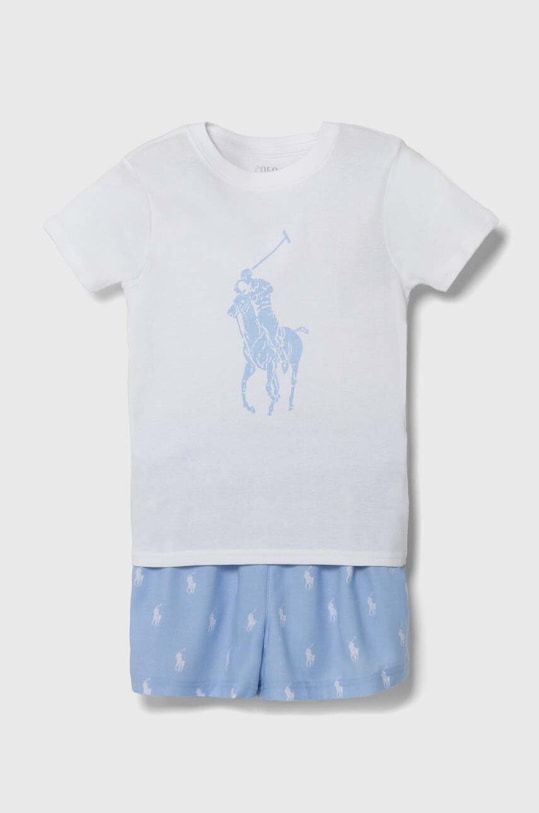 Polo Ralph Lauren pijama copii cu modele albastru 4P0146