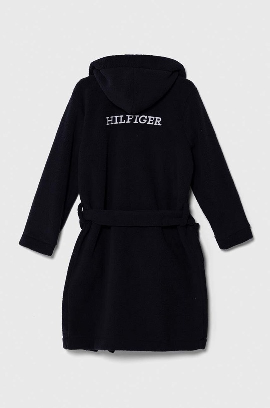 Tommy Hilfiger szlafrok dziecięcy UK0UK00062.9BYX czarny AW23