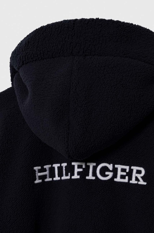 Tommy Hilfiger szlafrok dziecięcy czarny UK0UK00062.9BYX