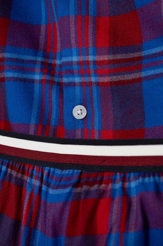 Tommy Hilfiger piżama dziecięca niebieski UK0UK00060.9BYX
