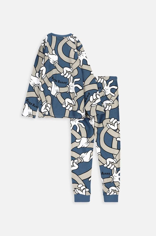 Coccodrillo piżama bawełniana dziecięca x Looney Tunes ZC3448101LBL niebieski AW23