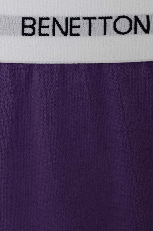 Κοριτσίστικα Παιδικές βαμβακερές πιτζάμες United Colors of Benetton 30960P05B.G.SEASONAL μωβ