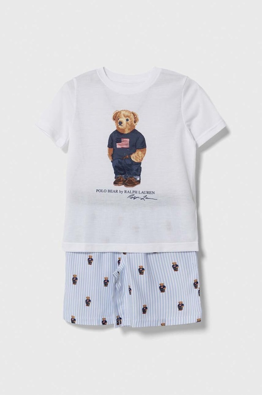 Dječja pidžama Polo Ralph Lauren komplet bijela 9P0111