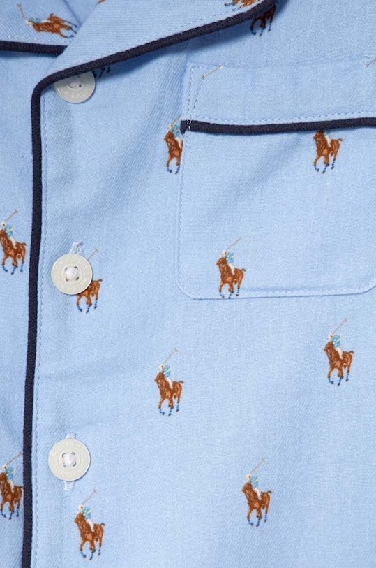 CHLAPEC Dětské bavlněné pyžamo Polo Ralph Lauren 9P0137 modrá