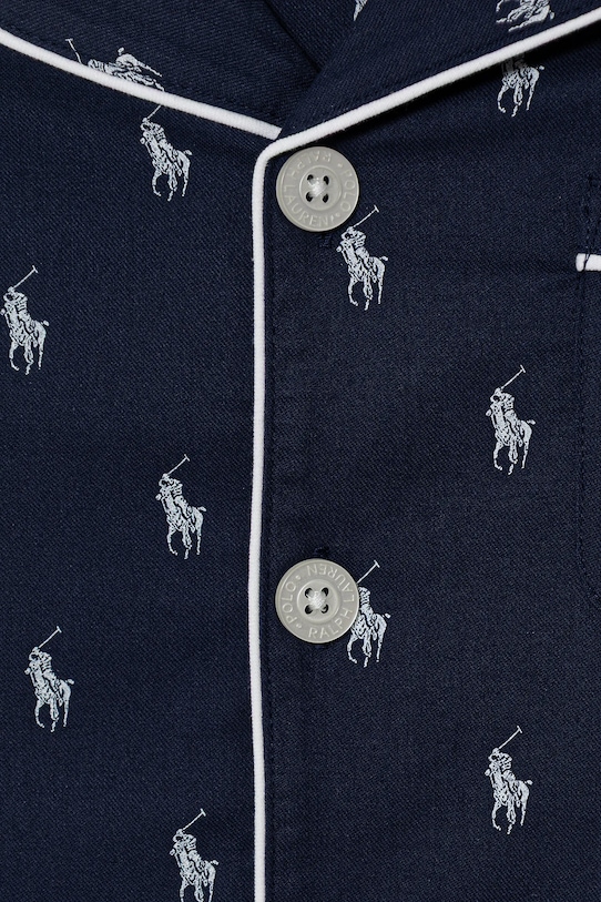 Dječaci Dječja pamučna pidžama Polo Ralph Lauren 9P0137 mornarsko plava