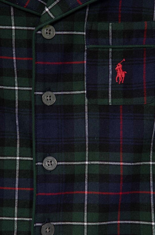 Chłopiec Polo Ralph Lauren piżama bawełniana dziecięca 9P0137 zielony