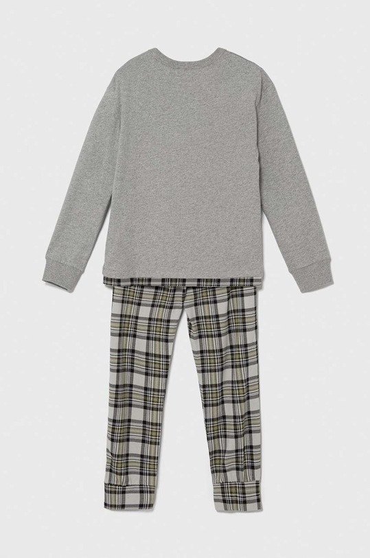 United Colors of Benetton piżama bawełniana dziecięca 34NB0P05Q.G.SEASONAL szary AW23