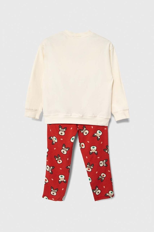 United Colors of Benetton piżama dziecięca 3DKE0P05Y.G.SEASONAL beżowy AW23