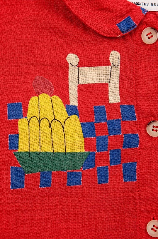 Bobo Choses piżama niemowlęca 223FB010 czerwony