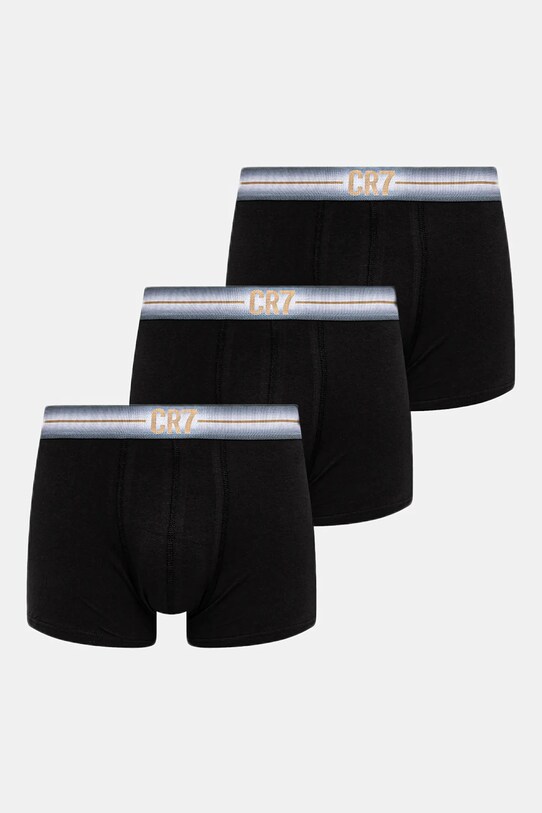 CR7 Cristiano Ronaldo bokserki bawełniane 3-pack bawełna czarny 8100.49.2745