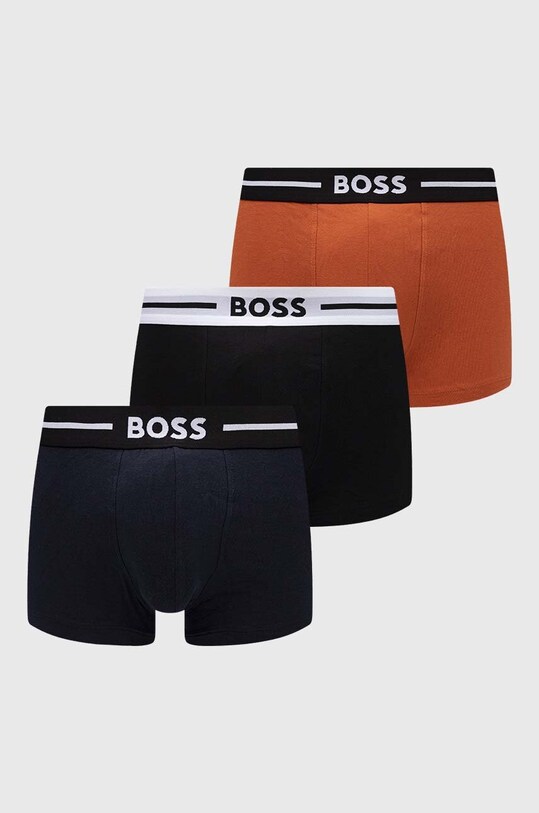 BOSS bokserki 3-pack dzianina multicolor 50495472