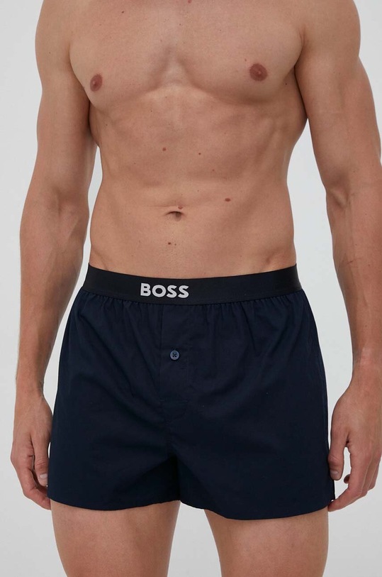 BOSS bokserki bawełniane 2-pack 50496091 granatowy AW24