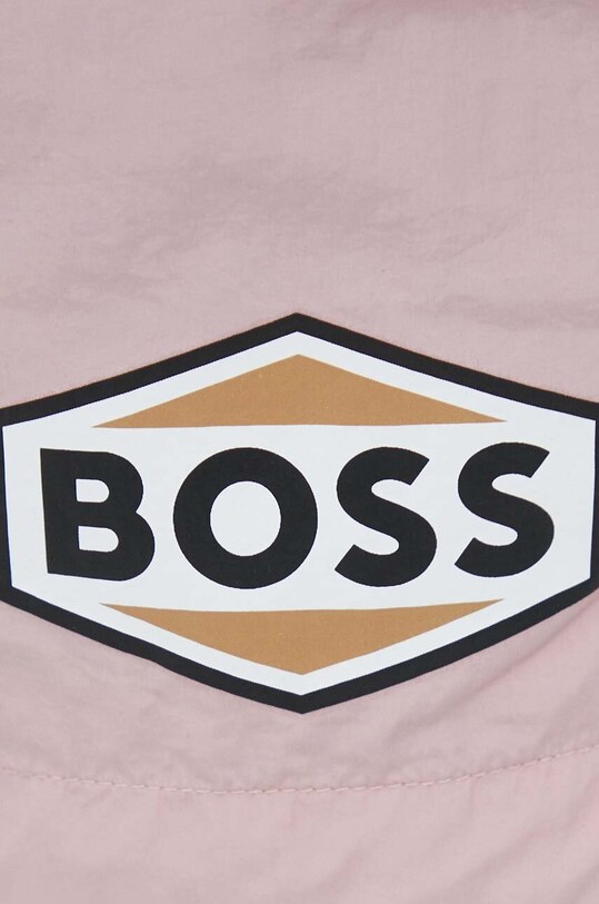 BOSS szorty kąpielowe różowy 50495725