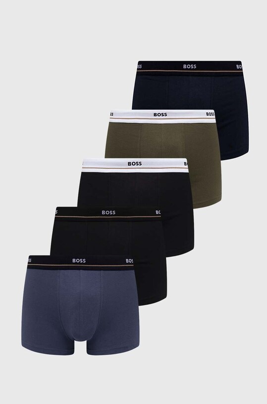 Μποξεράκια BOSS 5-pack εφαρμοστό σορτς μπόξερ πολύχρωμο 50495437