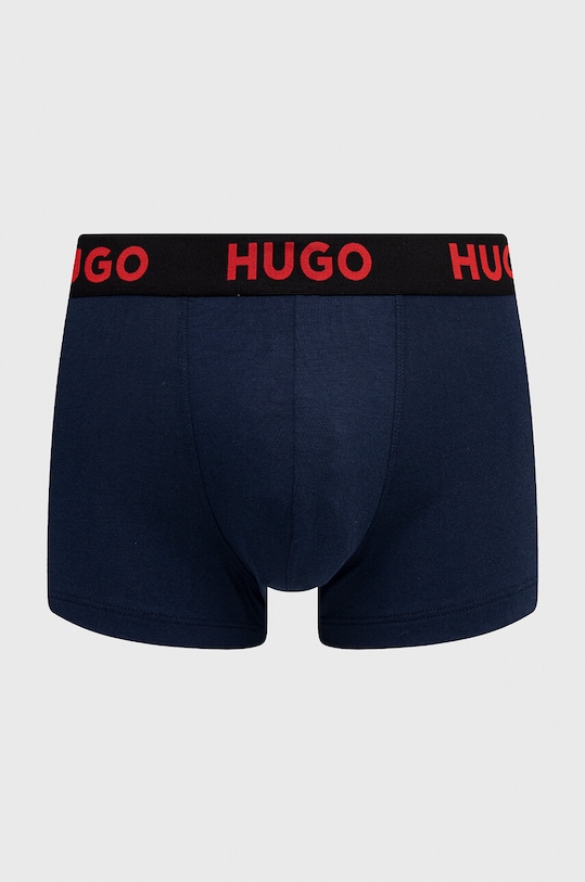 Boxerky HUGO 3-pack 50496723 námořnická modř AW24