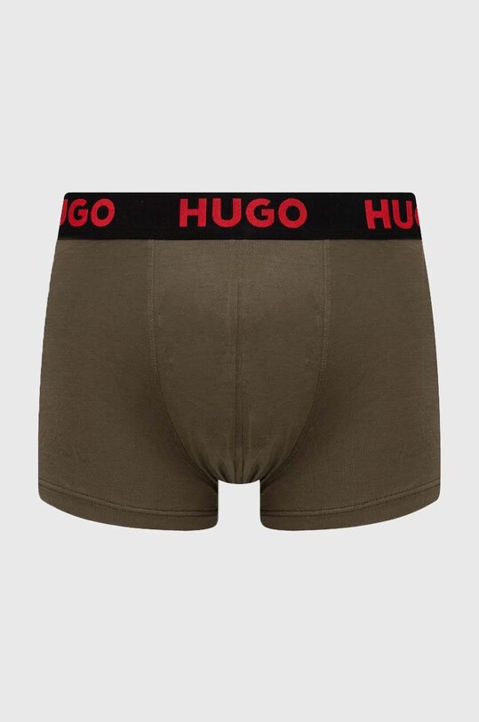 Одяг Боксери HUGO 3-pack 50496723 зелений