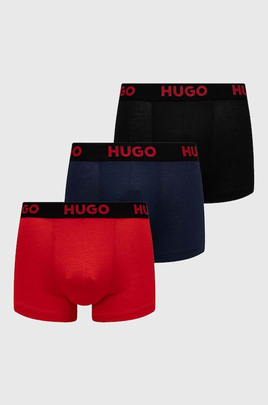 Боксери HUGO 3-pack трикотаж барвистий 50496723
