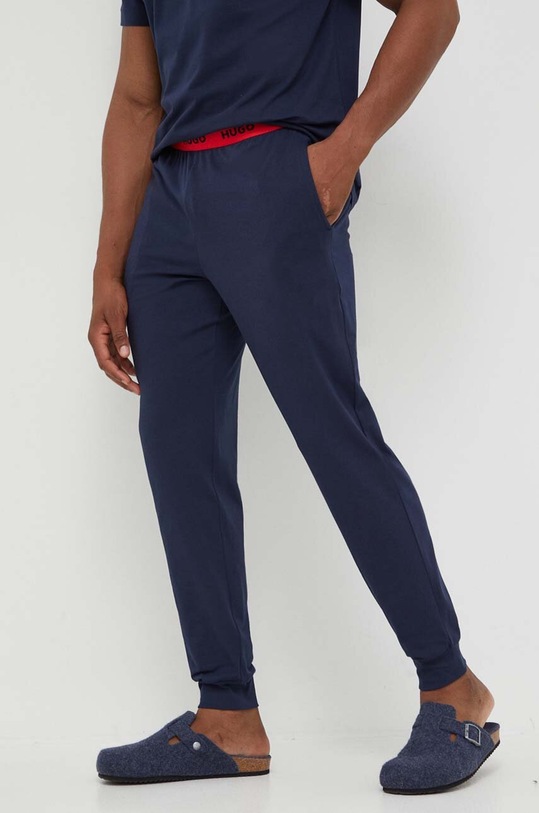 Dugi doljnji dio pidžame HUGO 50493128 plava AW23