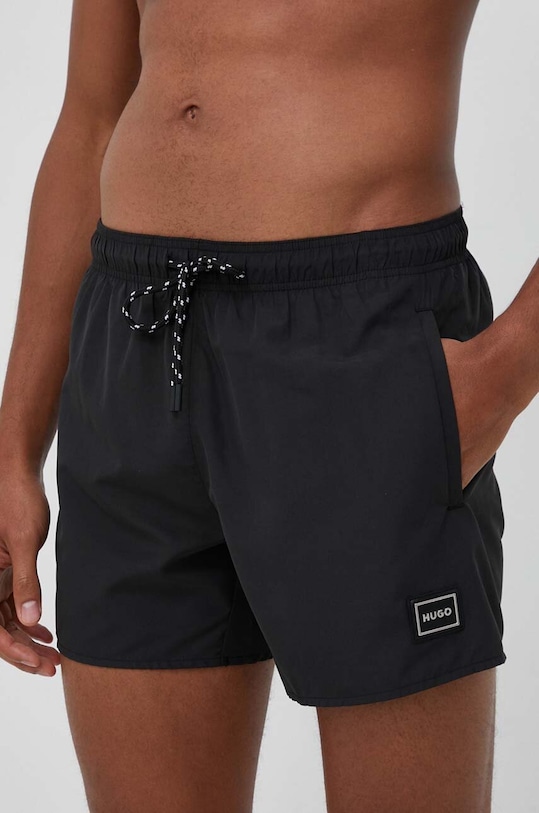 HUGO fürdőnadrág 50483986 fekete AW25