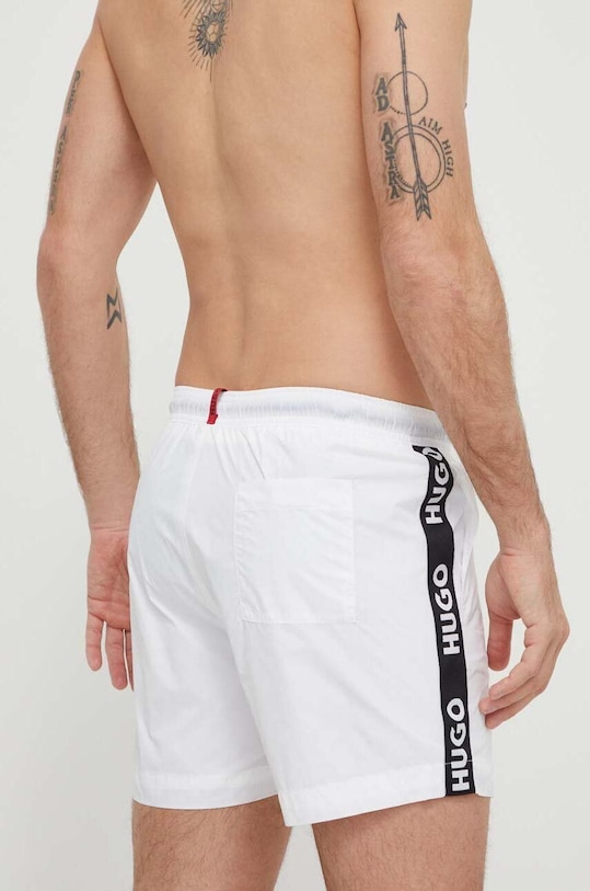 Plavkové šortky HUGO 50500973 biela SS25
