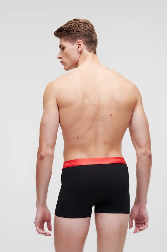 Oblečenie Boxerky Karl Lagerfeld 7-pak 235M2102 čierna