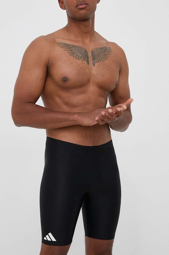 adidas Performance pantaloni scurți de baie Solid Planet friendly negru IA7090