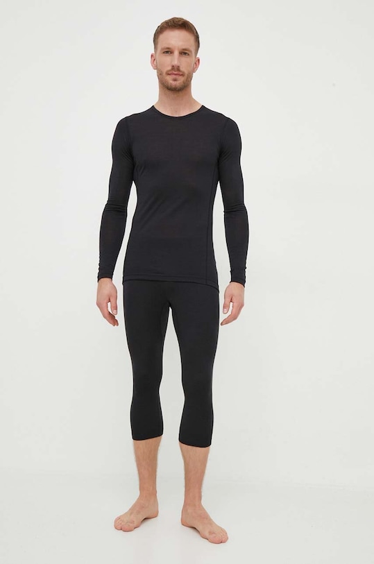 adidas TERREX legginsy funkcyjne Xperior Merino 200 HY4174 czarny AW23