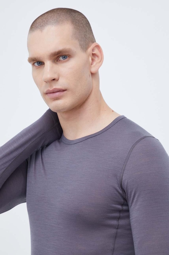 adidas TERREX longsleeve funkcyjny Xperior Merino 150 szary HZ8560