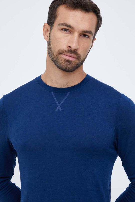 Helly Hansen longsleeve funkcyjny Merino granatowy 49499