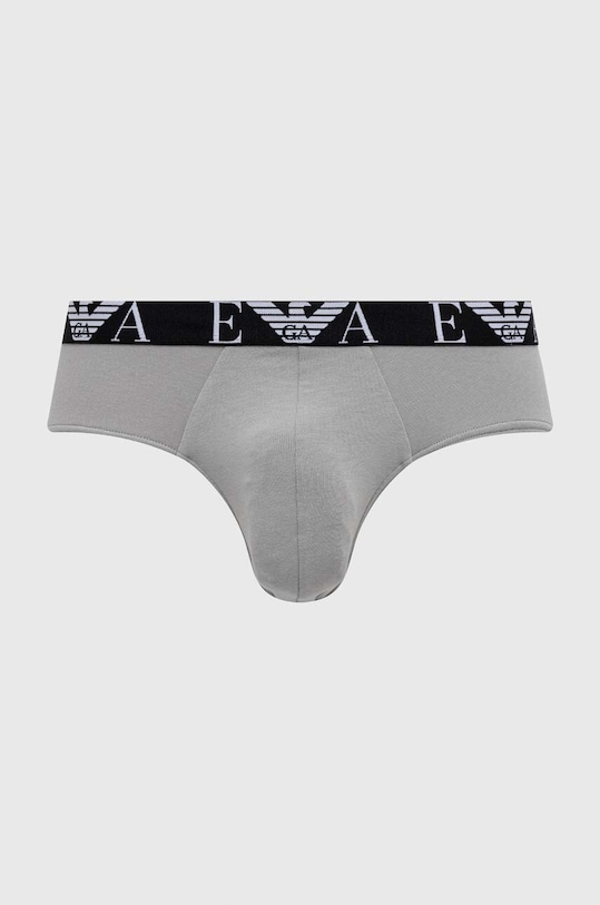 Slipy Emporio Armani Underwear 3-pak viacfarebná 111734.3F715