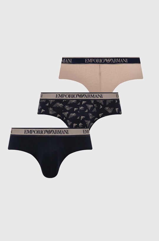 Emporio Armani Underwear mutande pacco da 3 semplice multicolore 111734.3F717