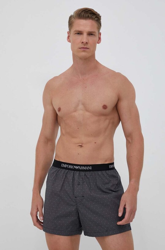 Emporio Armani Underwear boxeri boxeri deschisi negru 110991.3F576