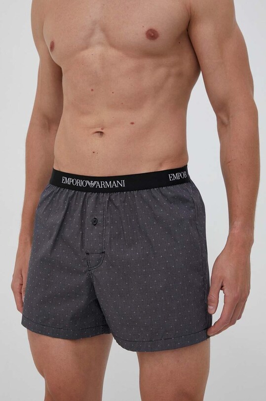Emporio Armani Underwear boxeri 110991.3F576 negru AW23