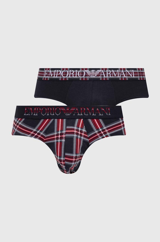 Emporio Armani Underwear alsónadrág 2 db sima többszínű 111733.3F594