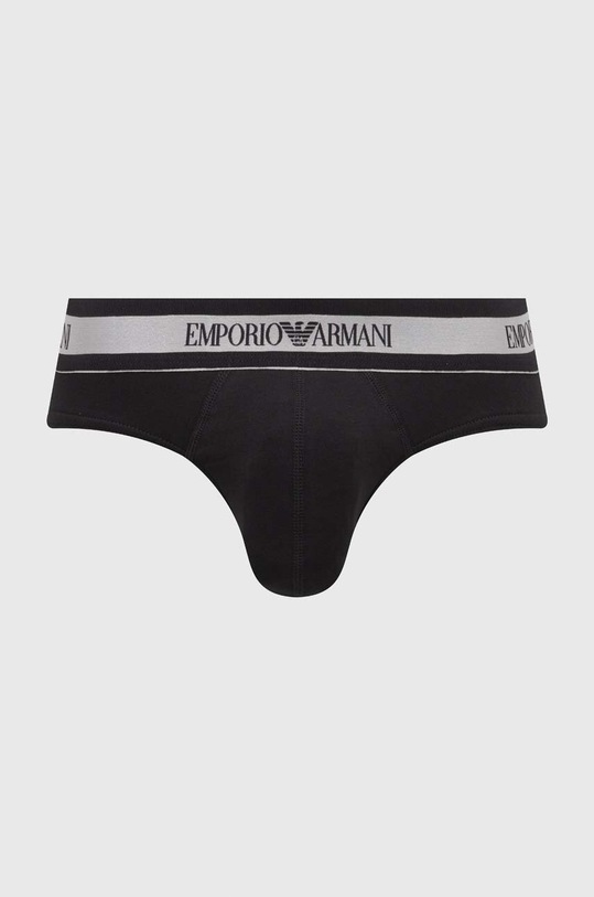 Emporio Armani Underwear slipy dzianina czarny 111960.3F512