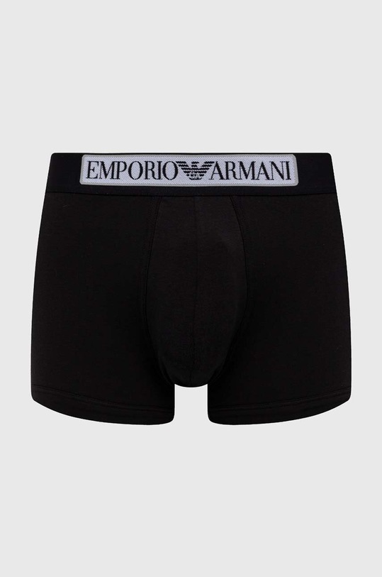 Boxerky Emporio Armani Underwear pletenina černá 112071.3F517