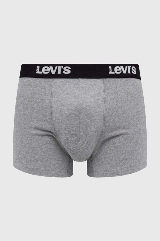 Одяг Боксери Levi's 3-pack 37149.0928 сірий