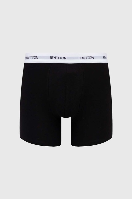 United Colors of Benetton boxeralsó sima fekete 3OP82X00O.100