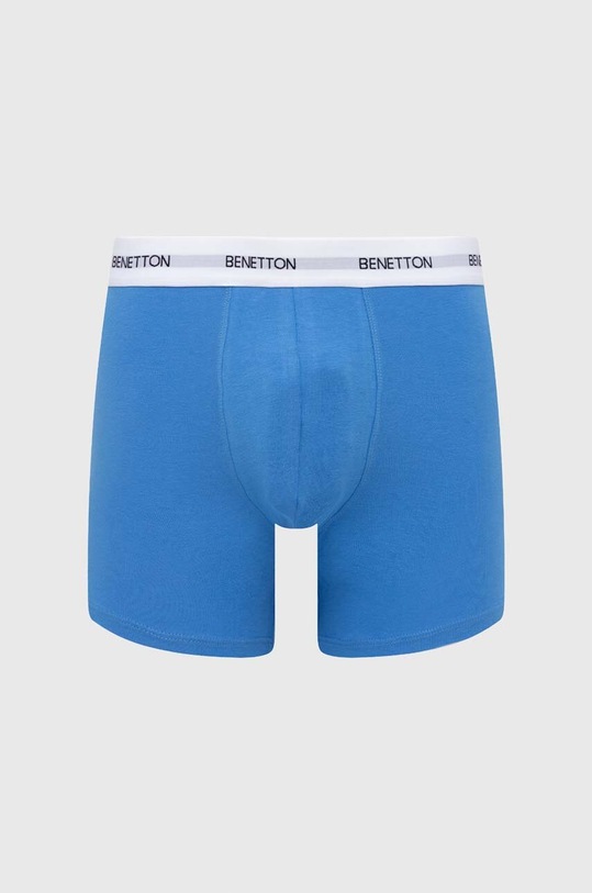 Boxerky United Colors of Benetton pletenina modrá 3OP82X00O.16F