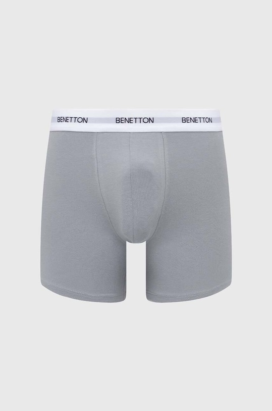 United Colors of Benetton boxeralsó sima szürke 3OP82X00O.16K