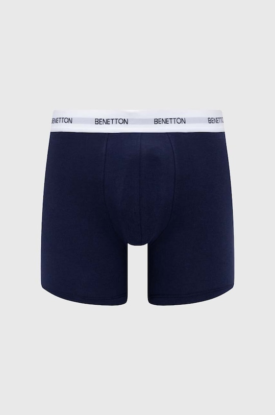 United Colors of Benetton boxeralsó sima sötétkék 3OP82X00O.252