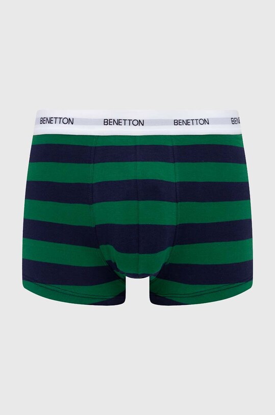 Μποξεράκια United Colors of Benetton εφαρμοστό σορτς μπόξερ πράσινο 3TTU2X00M.65K