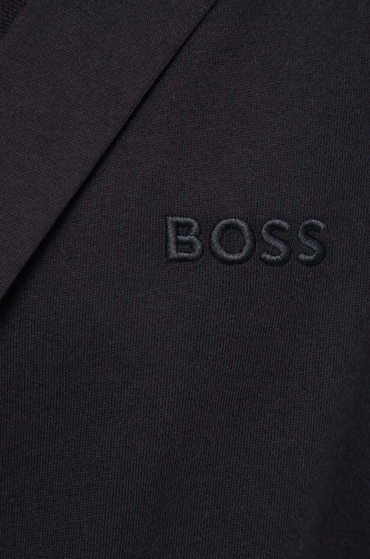 BOSS halat de baie din bumbac negru 50501663